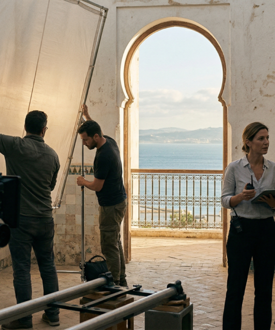 Localizaciones para rodajes en Tánger: escenarios de alto nivel operativo