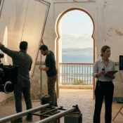 localizaciones para rodajes en Tánger: rodaje de alto nivel en un palacio histórico con vista al Estrecho.